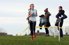 Girls under-13 North Eastern Cross Country, Redcar. Photo:  David T. Hewitson/Sports for All Pics